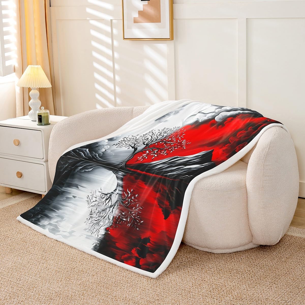 Tree of Life Bed Blanket,Coupl - Japanese Kids Lifestyle 评论和价格